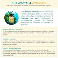 DHA Végétal & Vitamine D