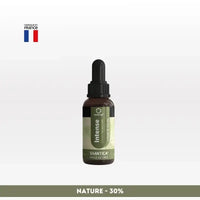 Huile CBD l’intense Spectre complet NOVALOA 30% fabriquée en France. Idéale pour soulager stress, douleurs et troubles du sommeil.