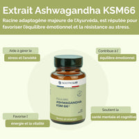Ashwagandha Bio KSM-66 Extrait 345 mg