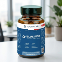 Complément alimentaire Blue Rise Nootrolab en gélules, soutien énergie et libido masculine